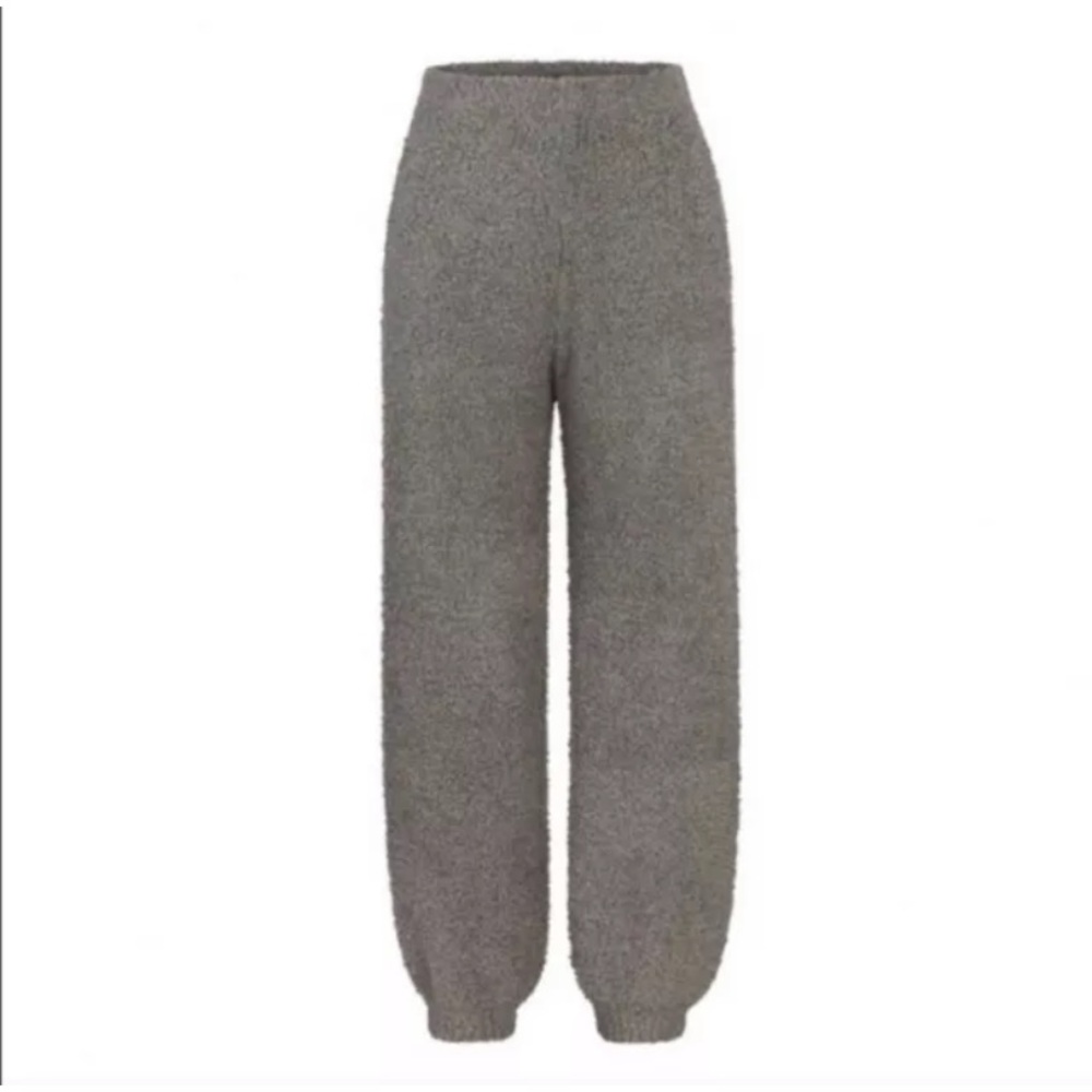 NWT SKIMS Soft Cozy Knit Jogger Lounge Pant! Smoke/Small